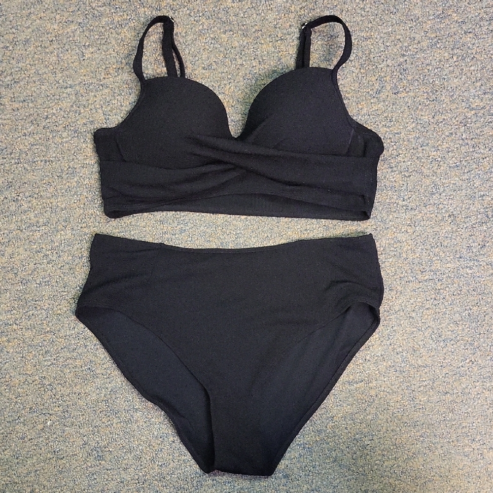 Women's Black Bikini Set